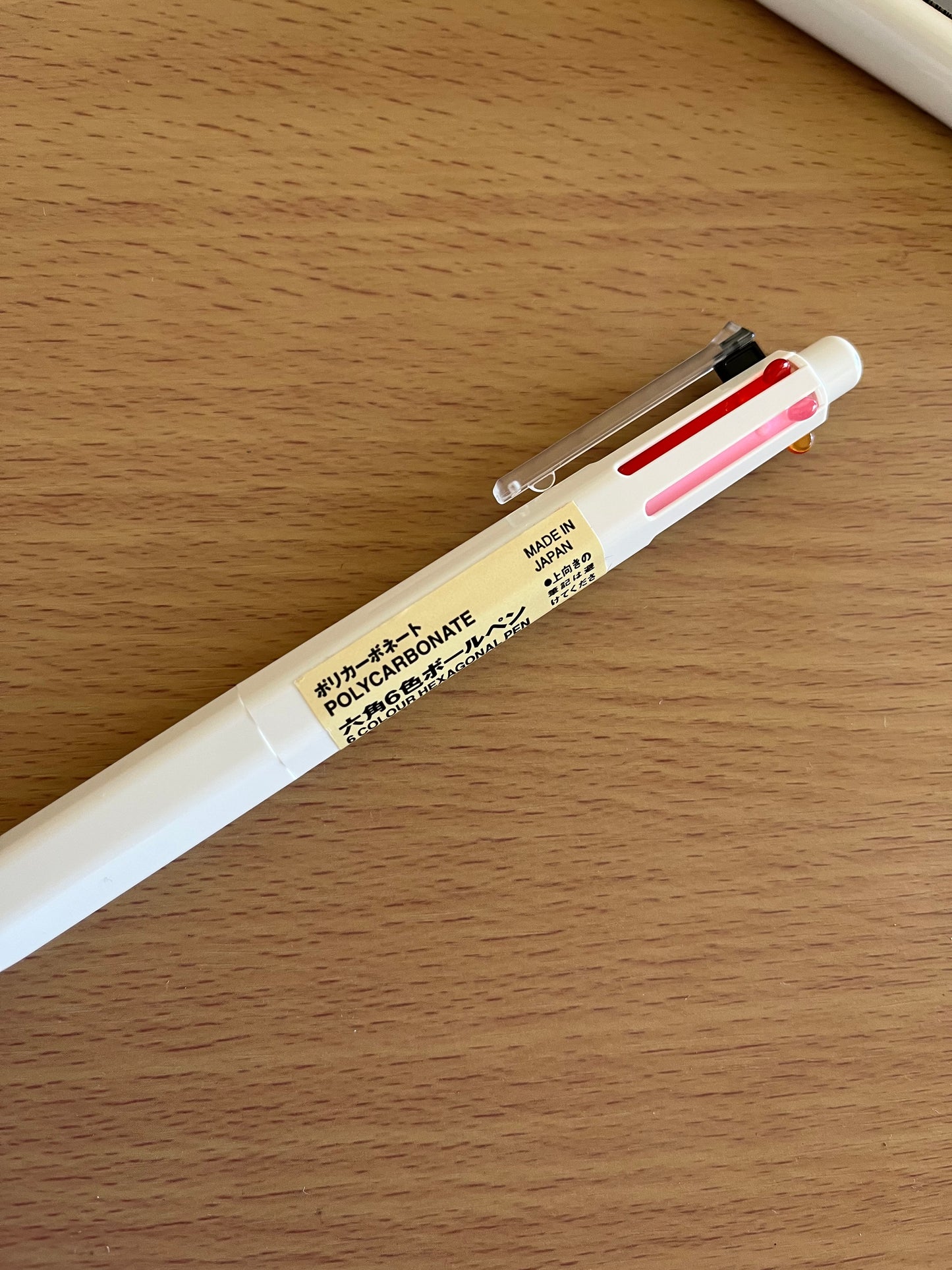 MUJI 6 Color Polycarbonate Pen