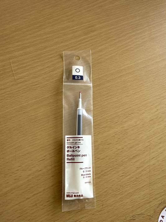 MUJI 0.3 Gel Pen Refill