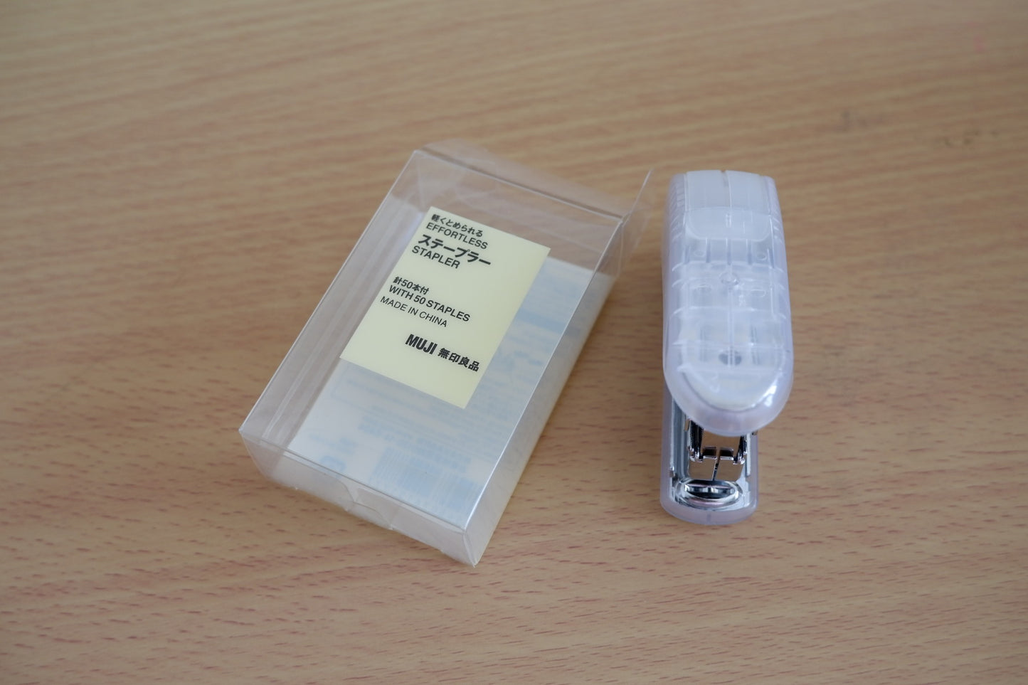 MUJI Acrylic Stapler