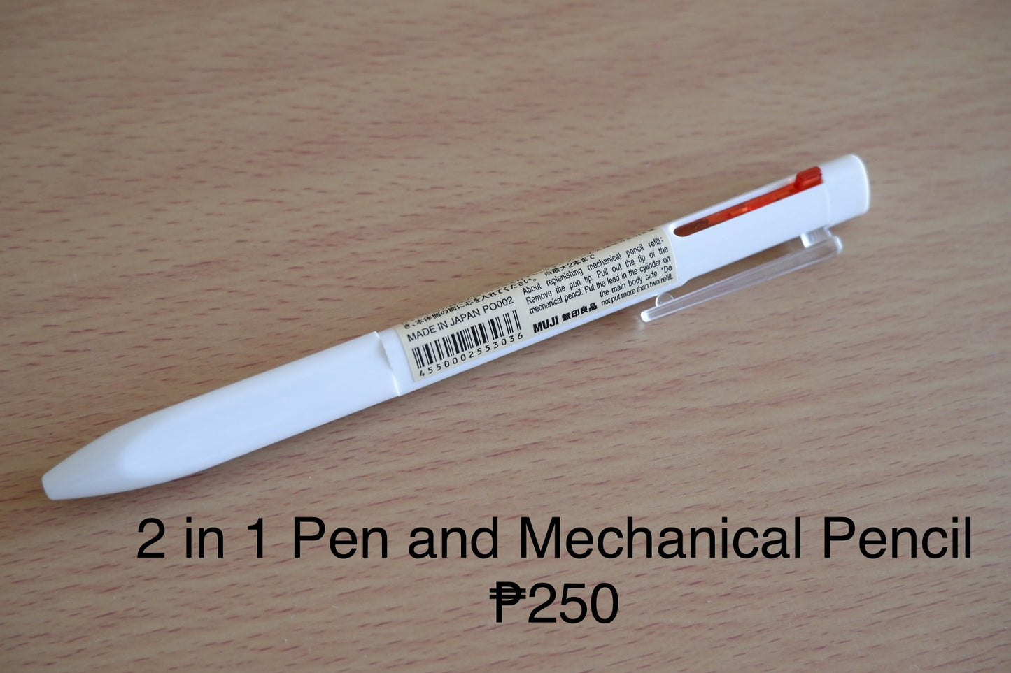 MUJI 2 in 1 Mechanical Pencil