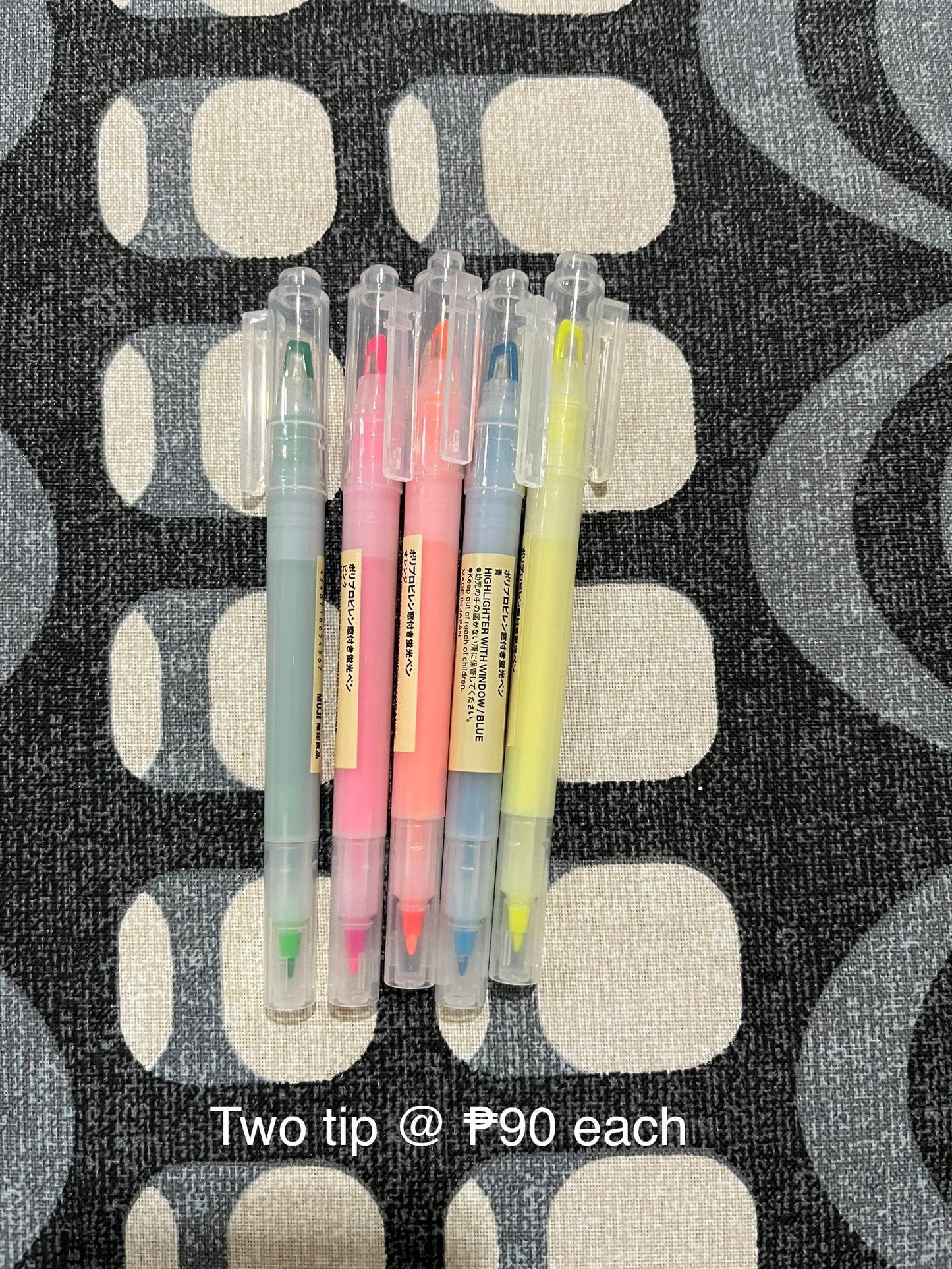 MUJI Two Tip Highlighter