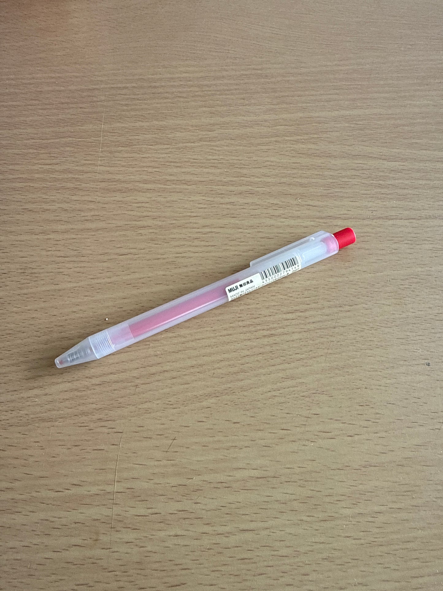 MUJI 0.5 Smooth Writing Gel Pen Retractable