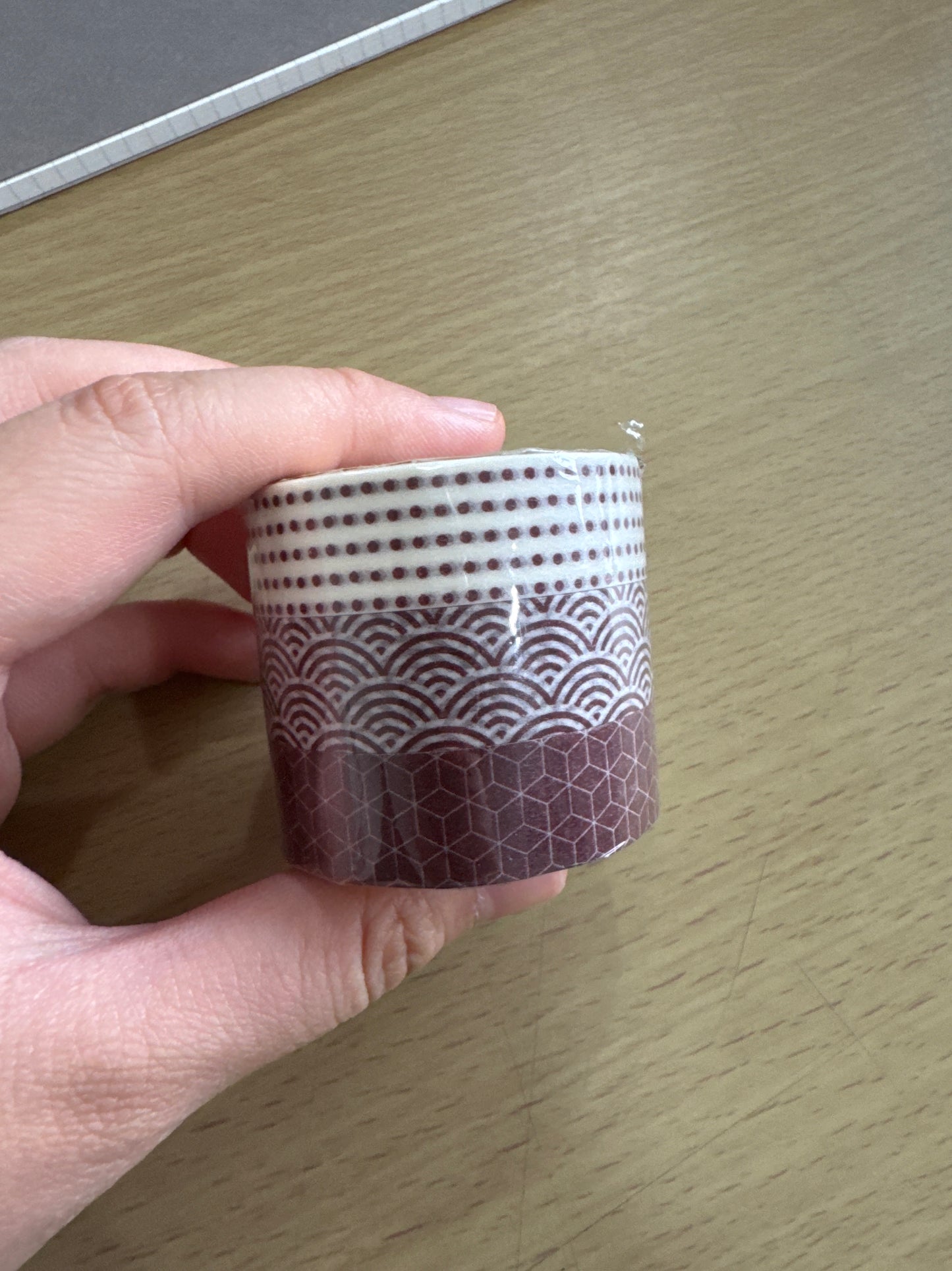 MUJI WASHI Tape Red