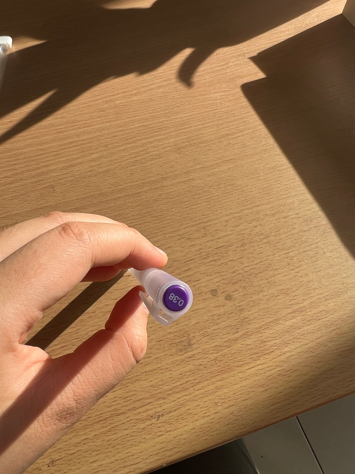 MUJI 0.38 Smooth Writing Gel Pen Cap