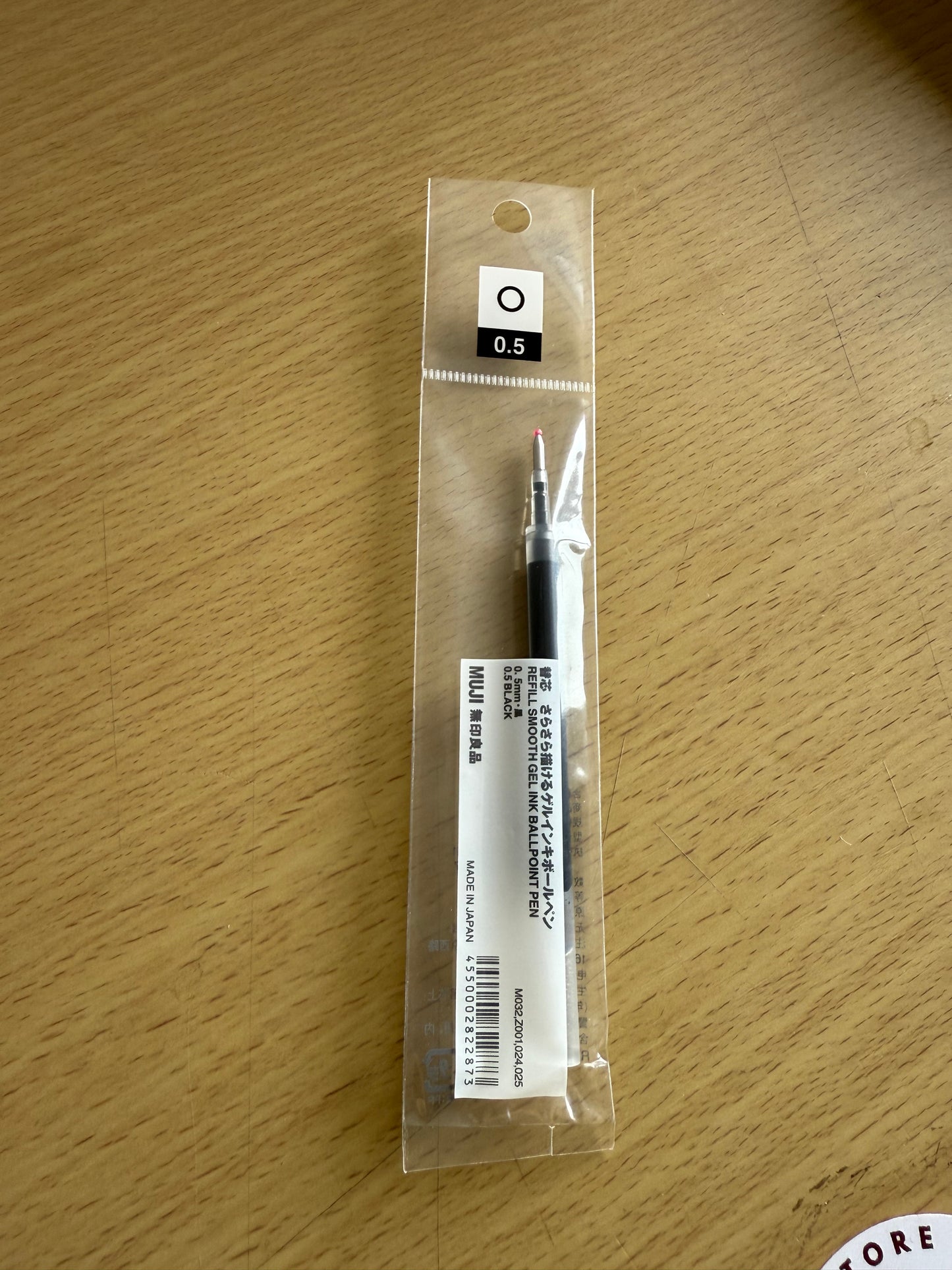 MUJI 0.5 Retractable Refill