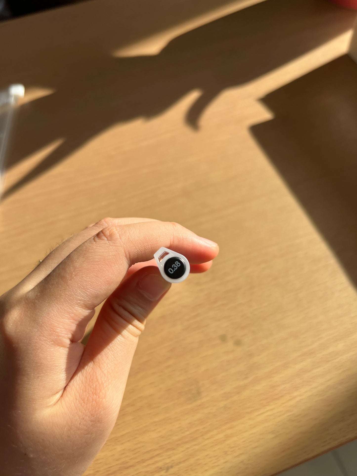 MUJI 0.38 Smooth Writing Gel Pen Cap