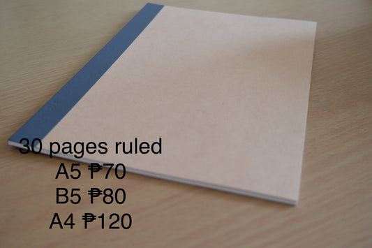 MUJI A4 Notebook 30 pages ruled