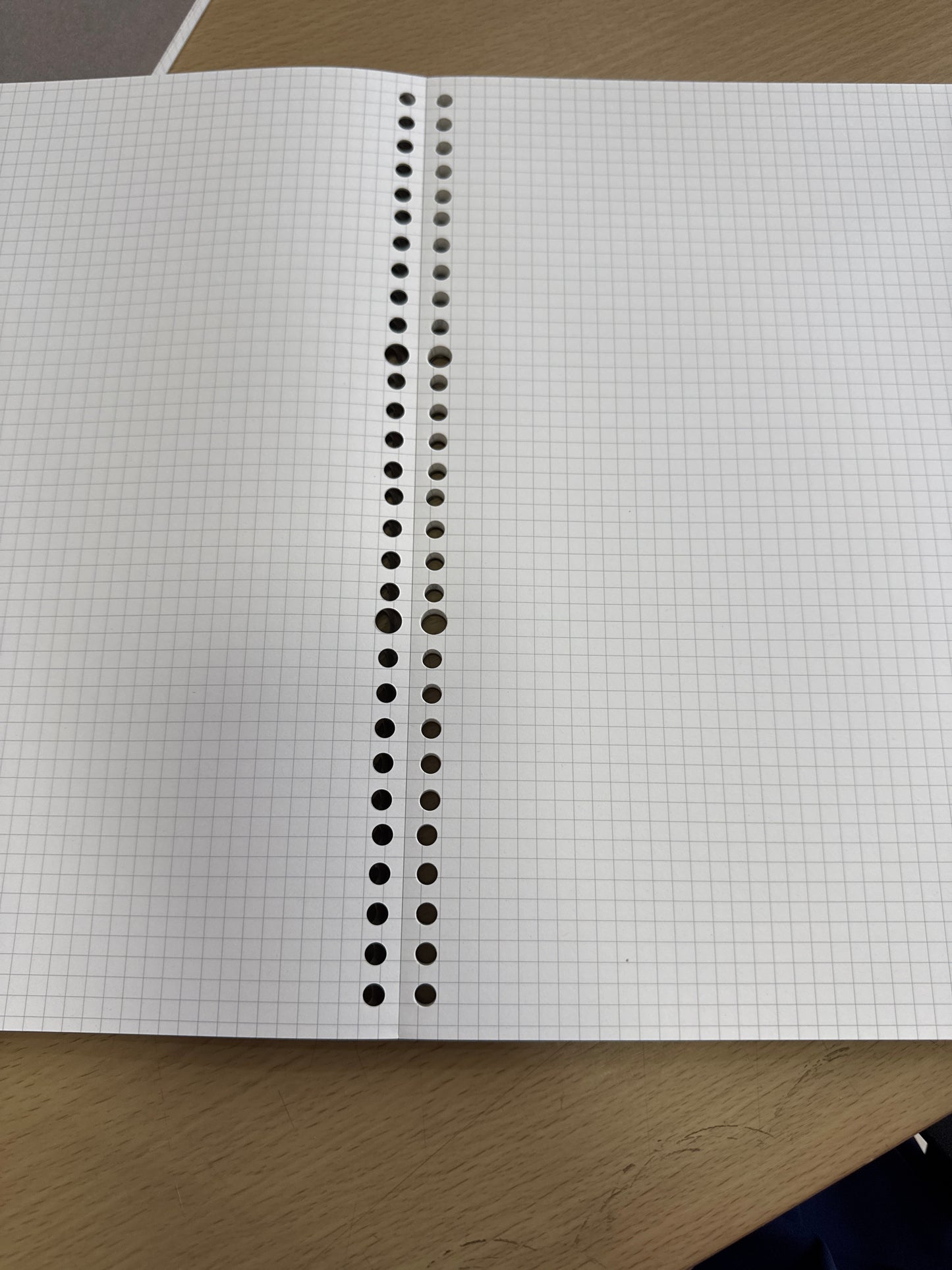 MUJI Notebook Type Binder Refill - Grid