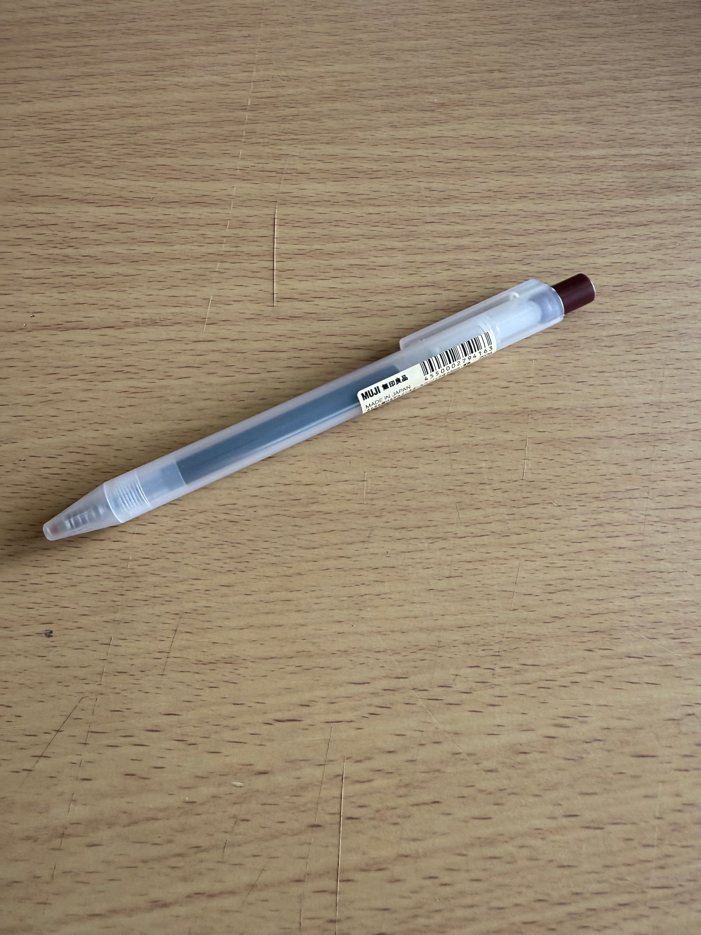 MUJI 0.5 Smooth Writing Gel Pen Retractable