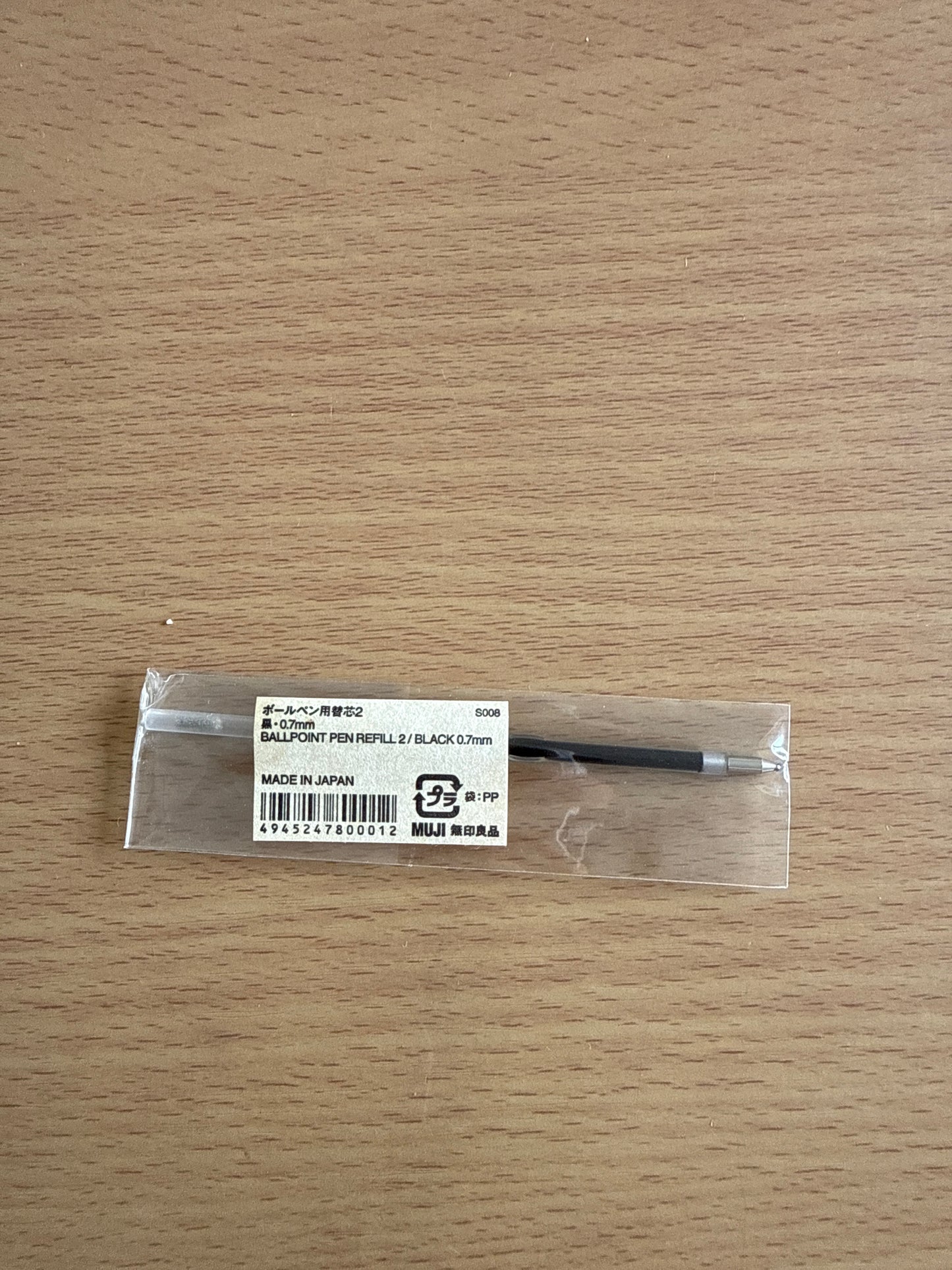 MUJI Non Gel Pen Refills