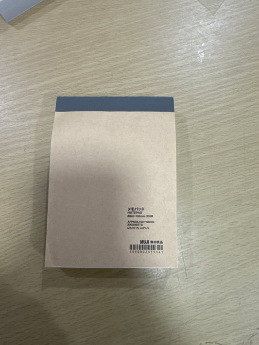 MUJI Notepad