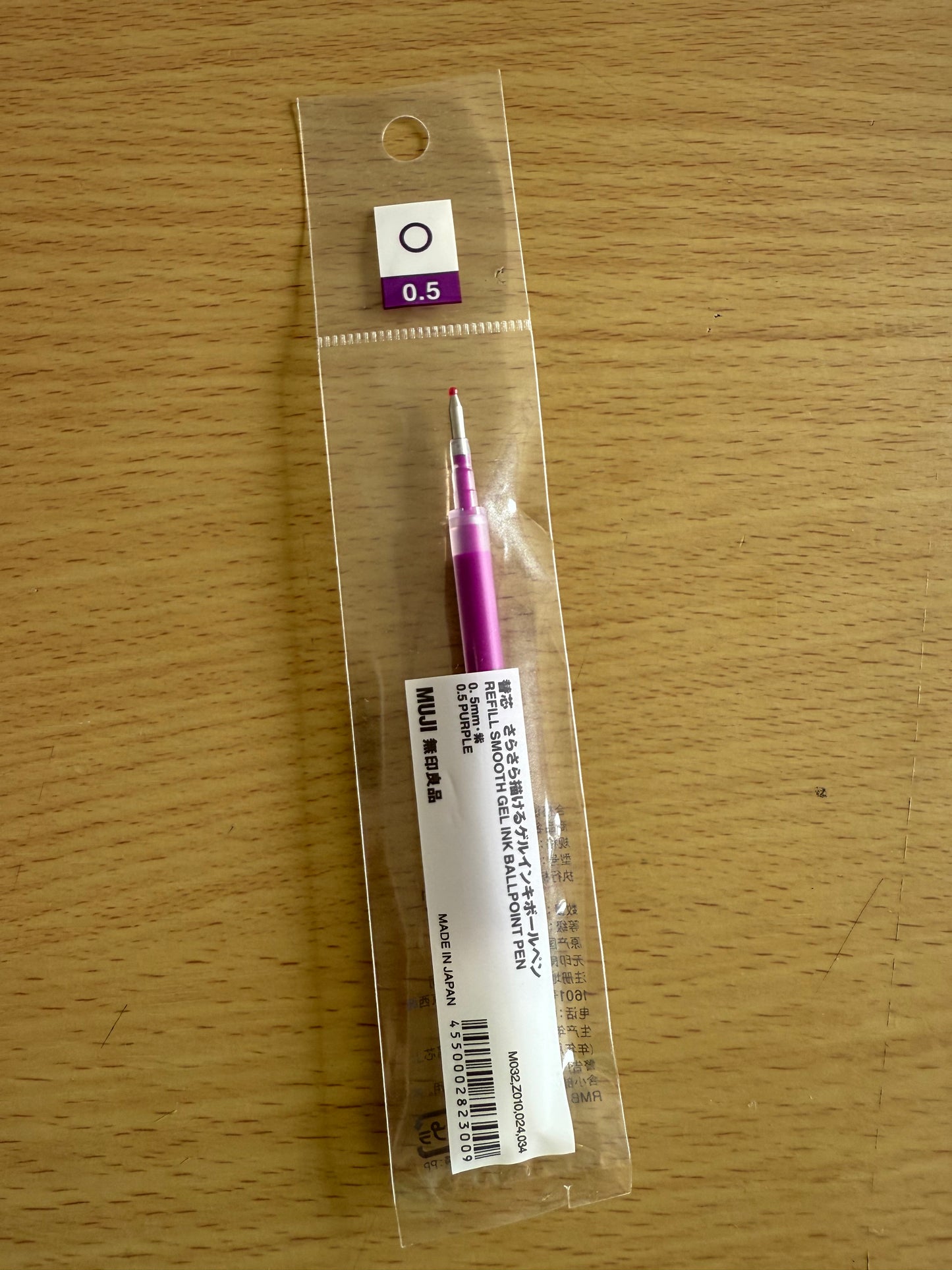 MUJI 0.5 Retractable Refill