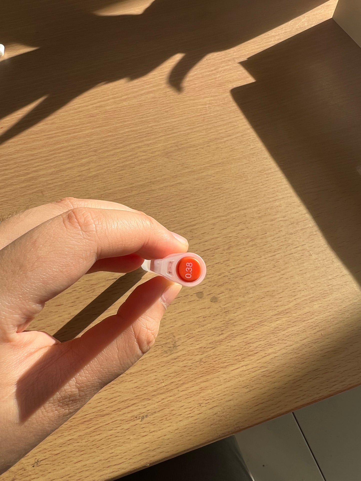 MUJI 0.38 Smooth Writing Gel Pen Cap