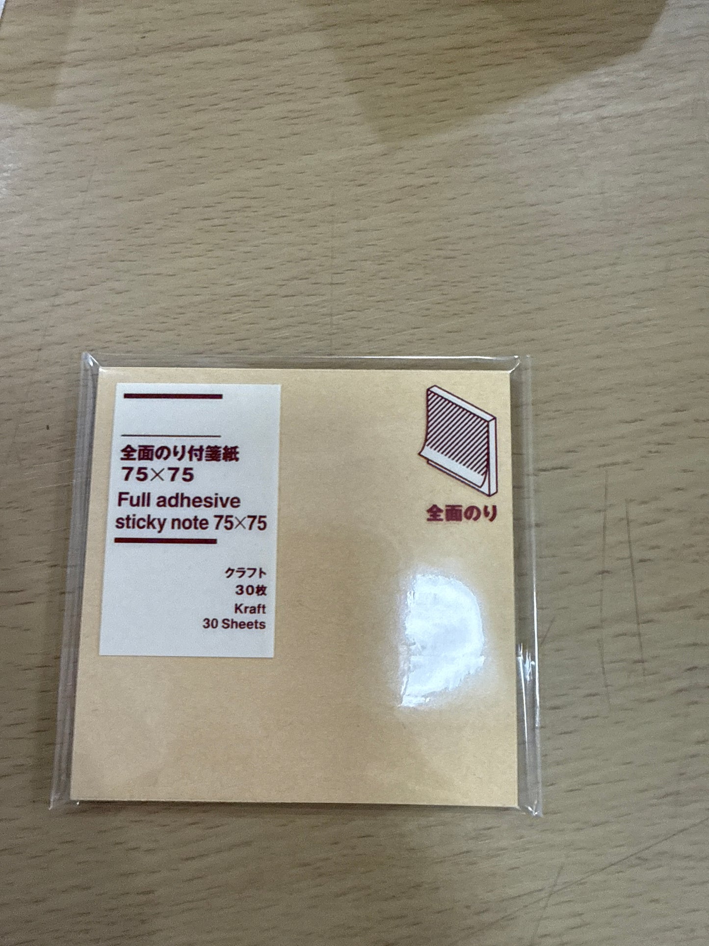 MUJI Sticky Note 75x75