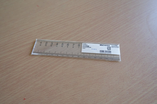 MUJI Acrylic Ruler