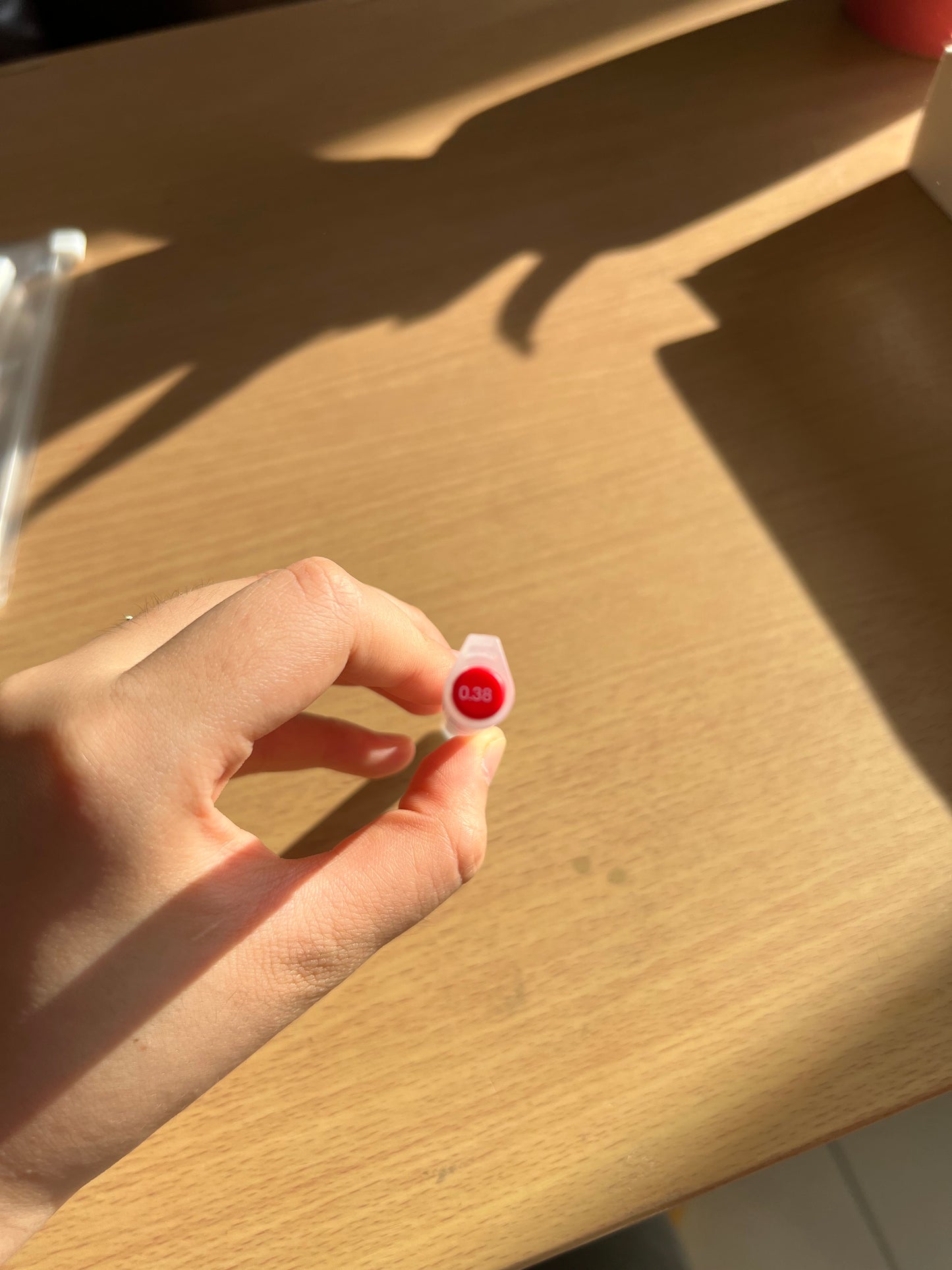 MUJI 0.38 Smooth Writing Gel Pen Cap