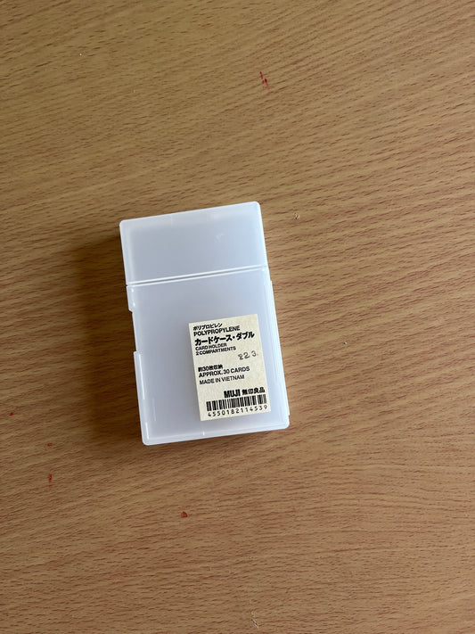 MUJI PP Card Case