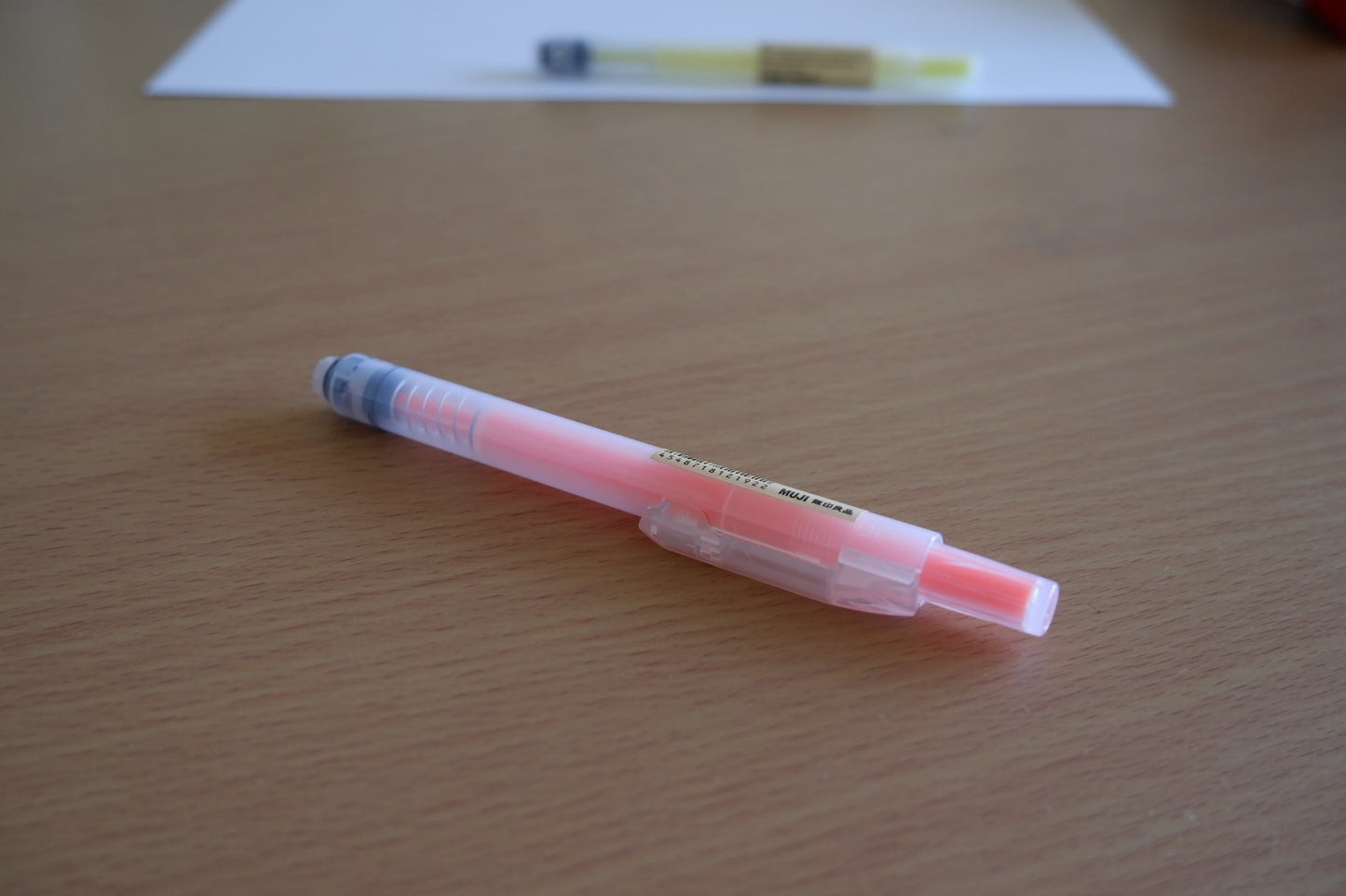 MUJI Retractable Highlighter
