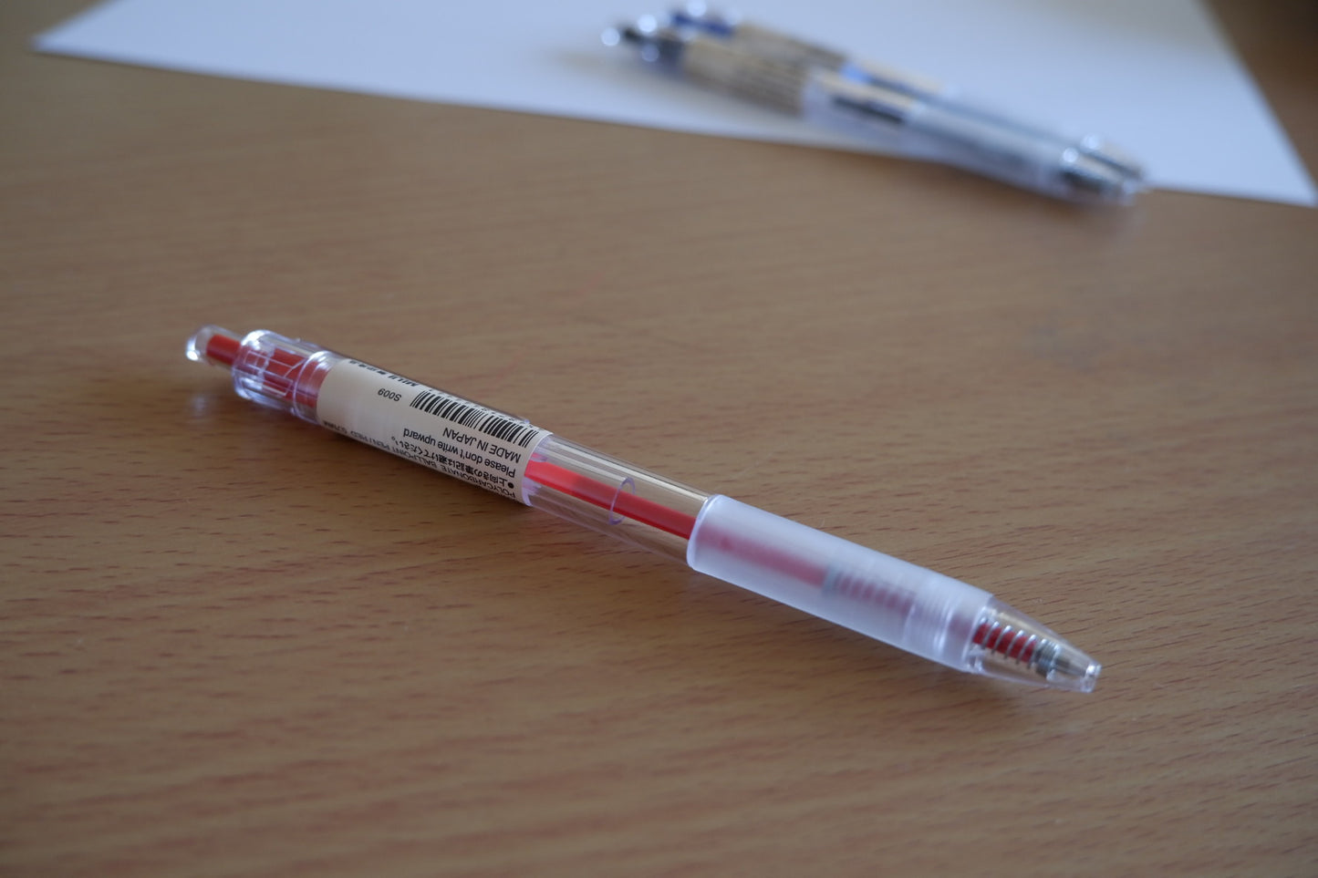 MUJI 0.7 Polycarbonate Non Gel Pen