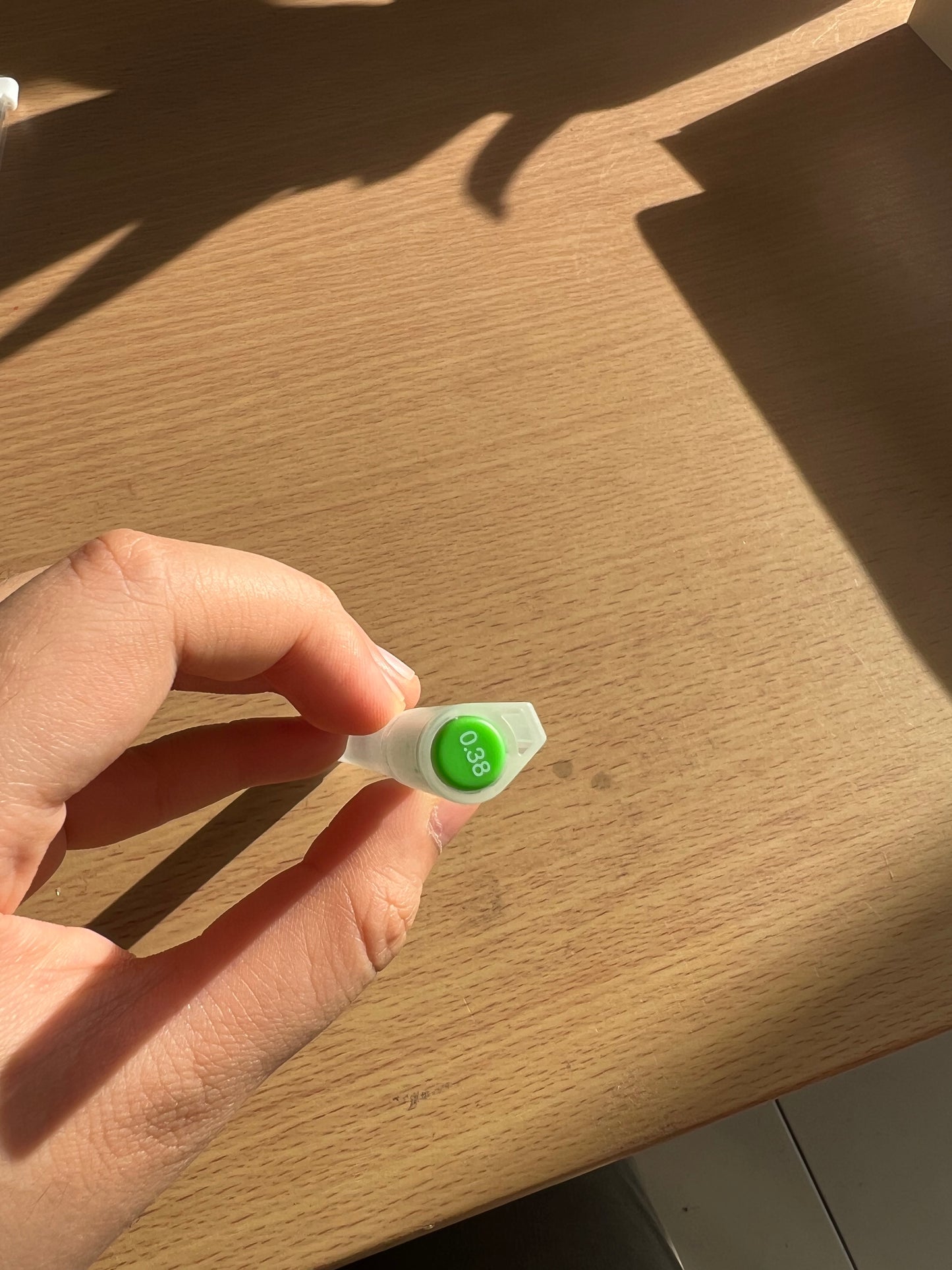MUJI 0.38 Smooth Writing Gel Pen Cap