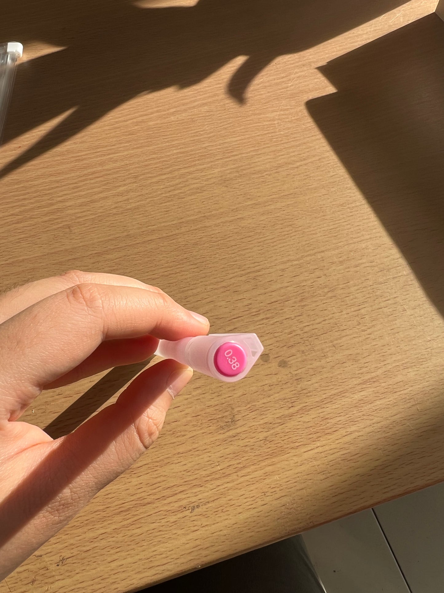 MUJI 0.38 Smooth Writing Gel Pen Cap