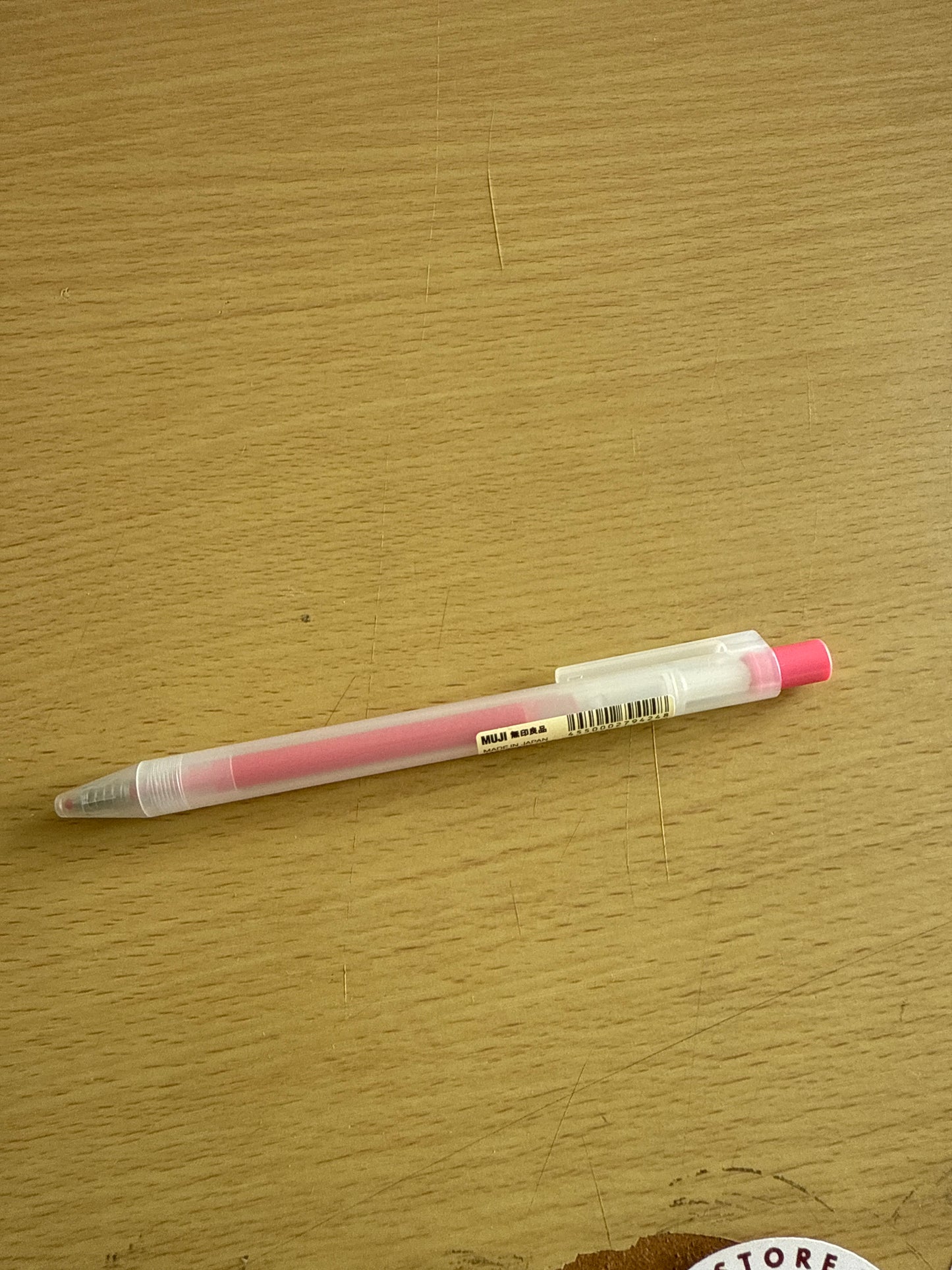 MUJI 0.5 Smooth Writing Gel Pen Retractable