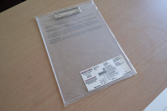 MUJI Acrylic Clipboard