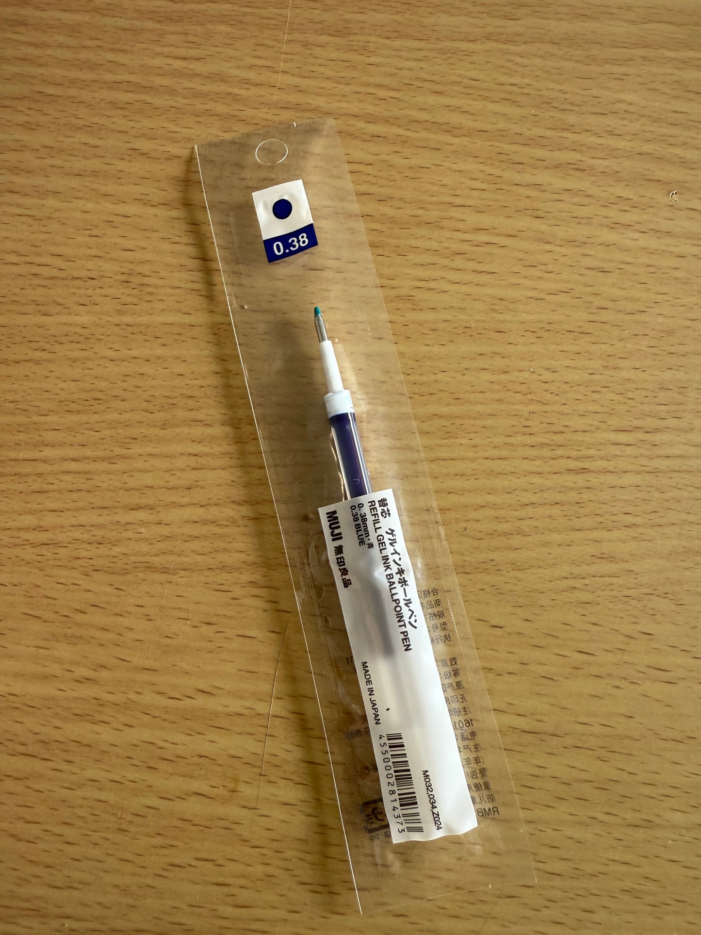 MUJI 0.38 Gel Pen Refill