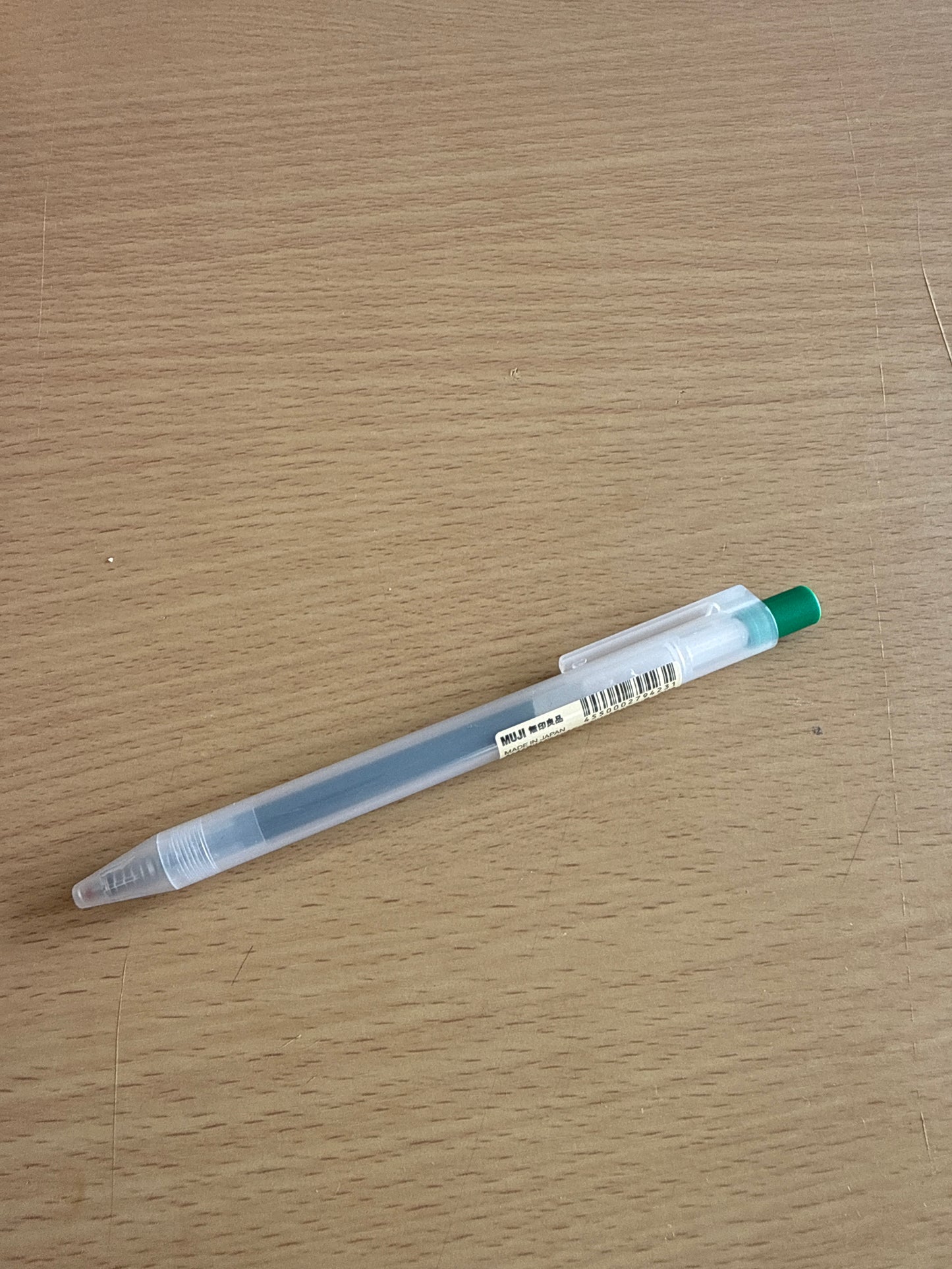 MUJI 0.5 Smooth Writing Gel Pen Retractable