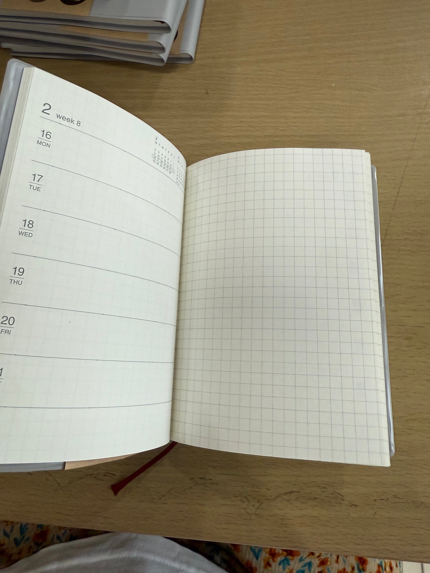 MUJI 2026 Monthly Weekly Planner