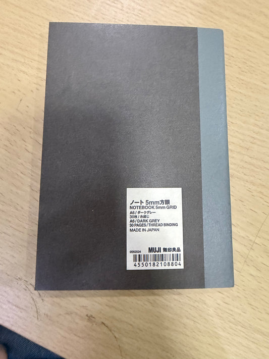 MUJI A6 Notebook